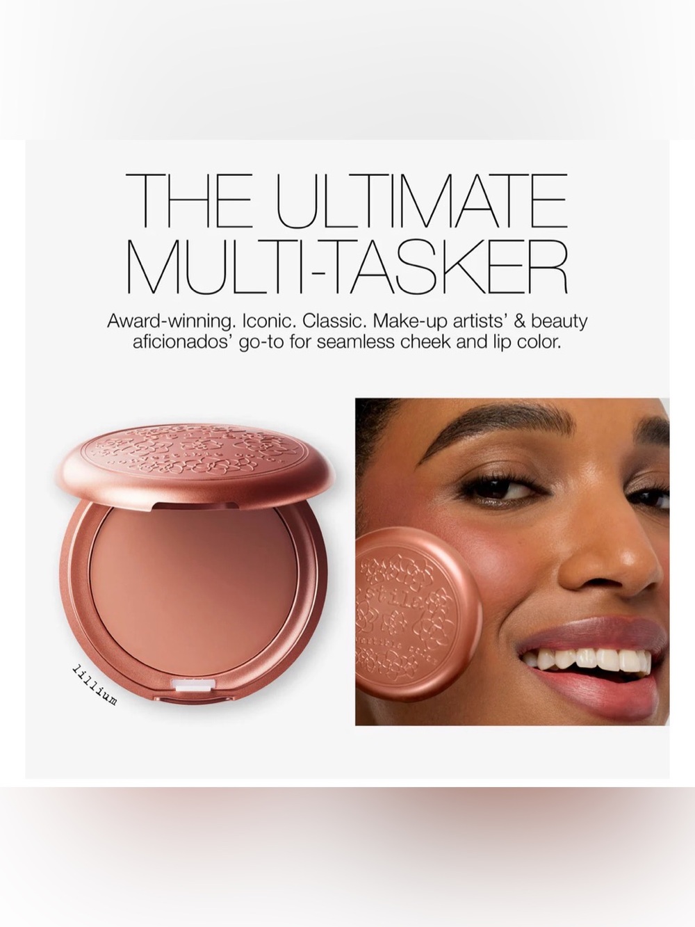Stila Lillium Convertible Color Cream Blush-NIB-Full Size - Picture 7 of 10